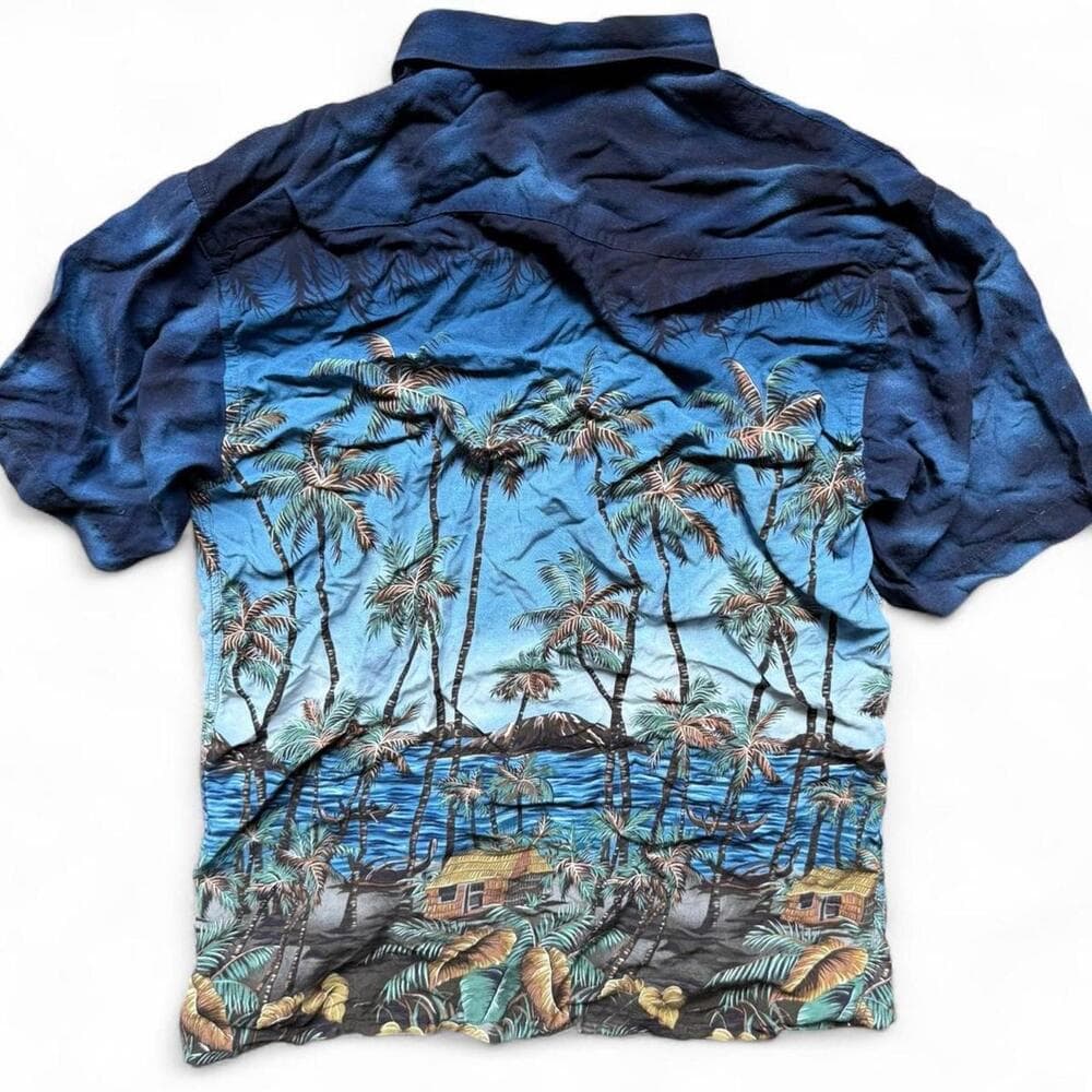 Pierre Cardin 90s Rayon Hawaiian Shirt — image 2