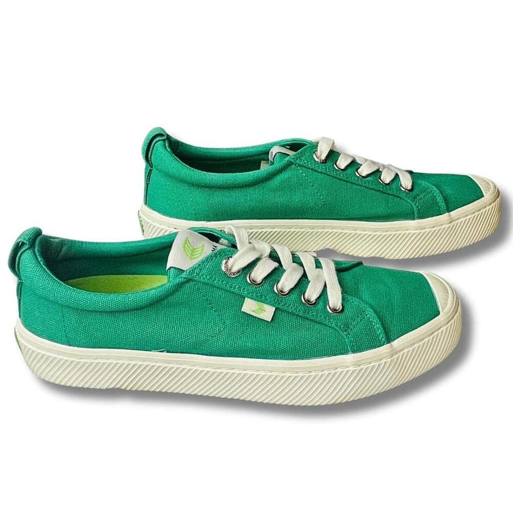 Cariuma OCA Low Canvas Sneakers — Brazil Green, Rare Oddball — image 2