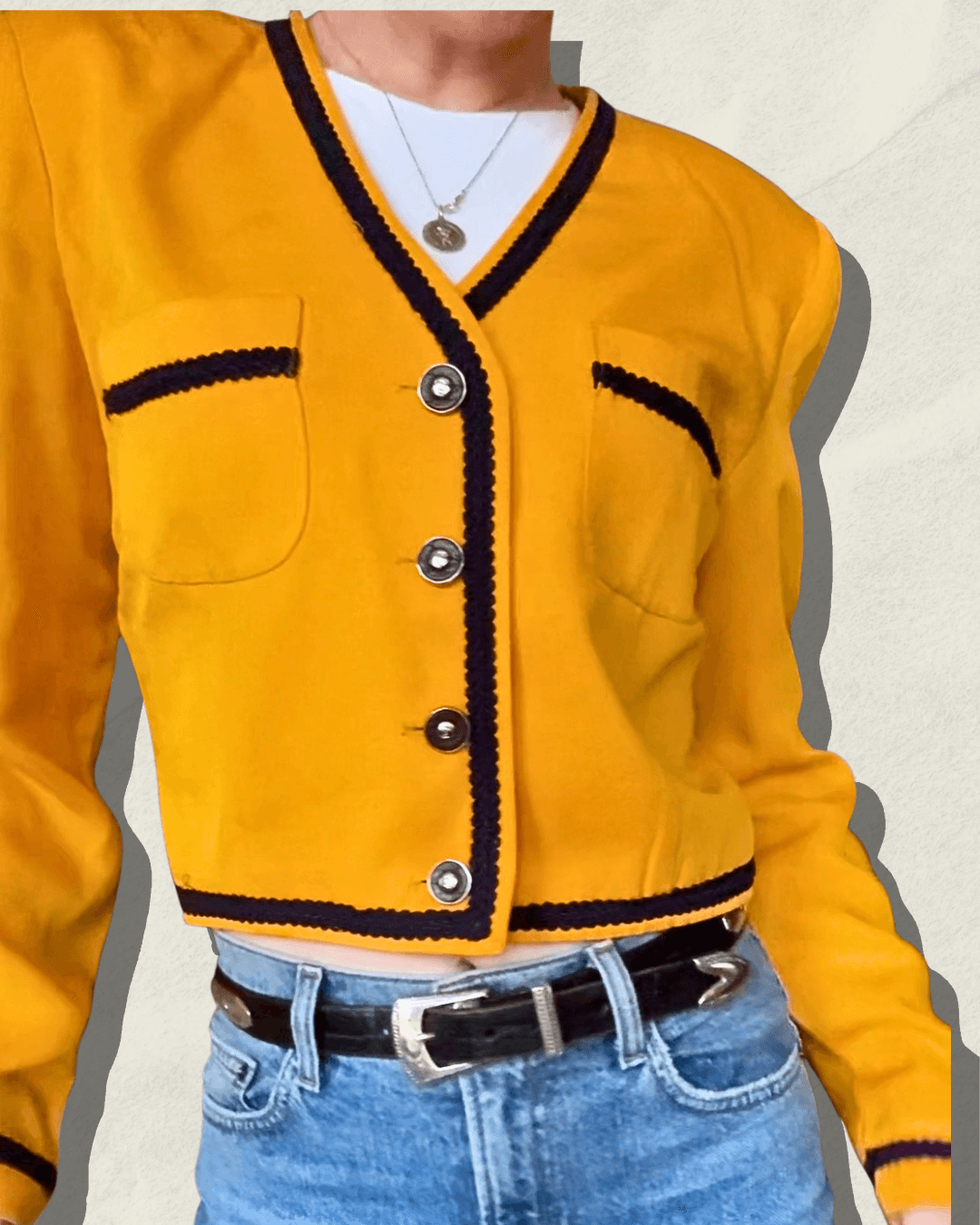 Danny & Nicole New York Cropped Jacket, 1990s, Jackets — image 6