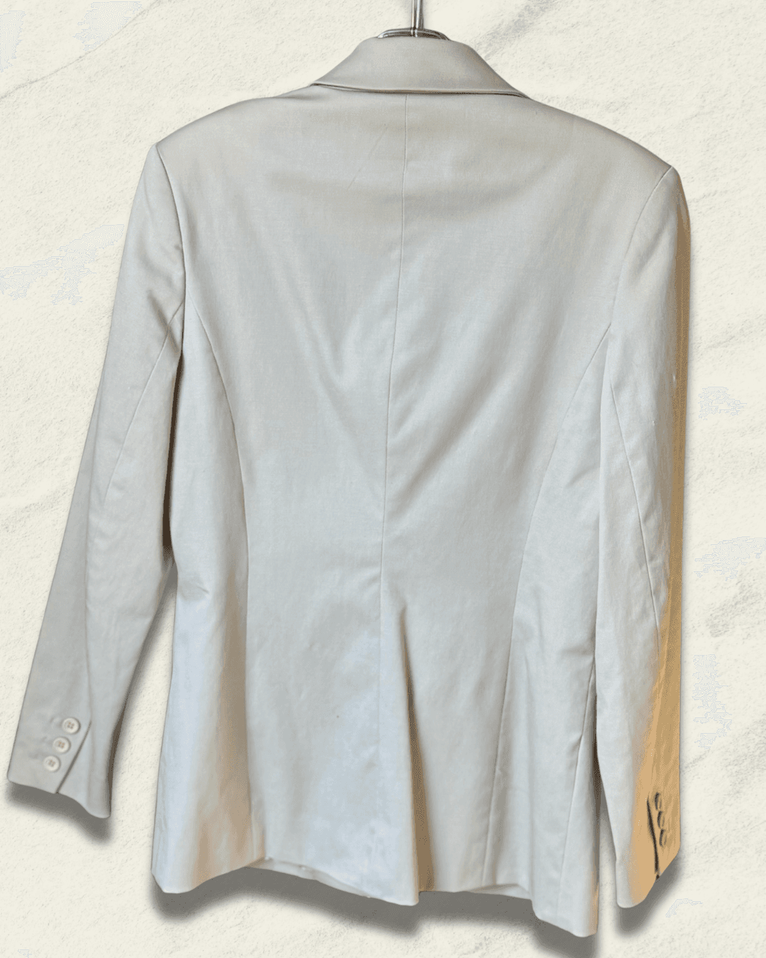 Express Compagnie Internationale Structured Cream Blazer — Size 7/8, Late 1980s–1990s, Jackets — image 3