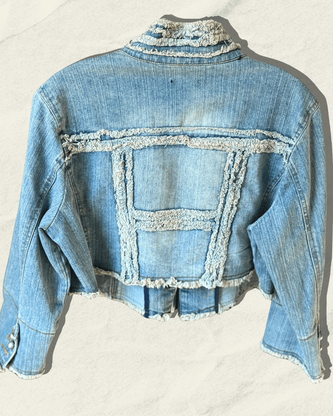 Helium Cropped Military Jacket, Early 2000s / Y2K, Statement Pieces — image 3