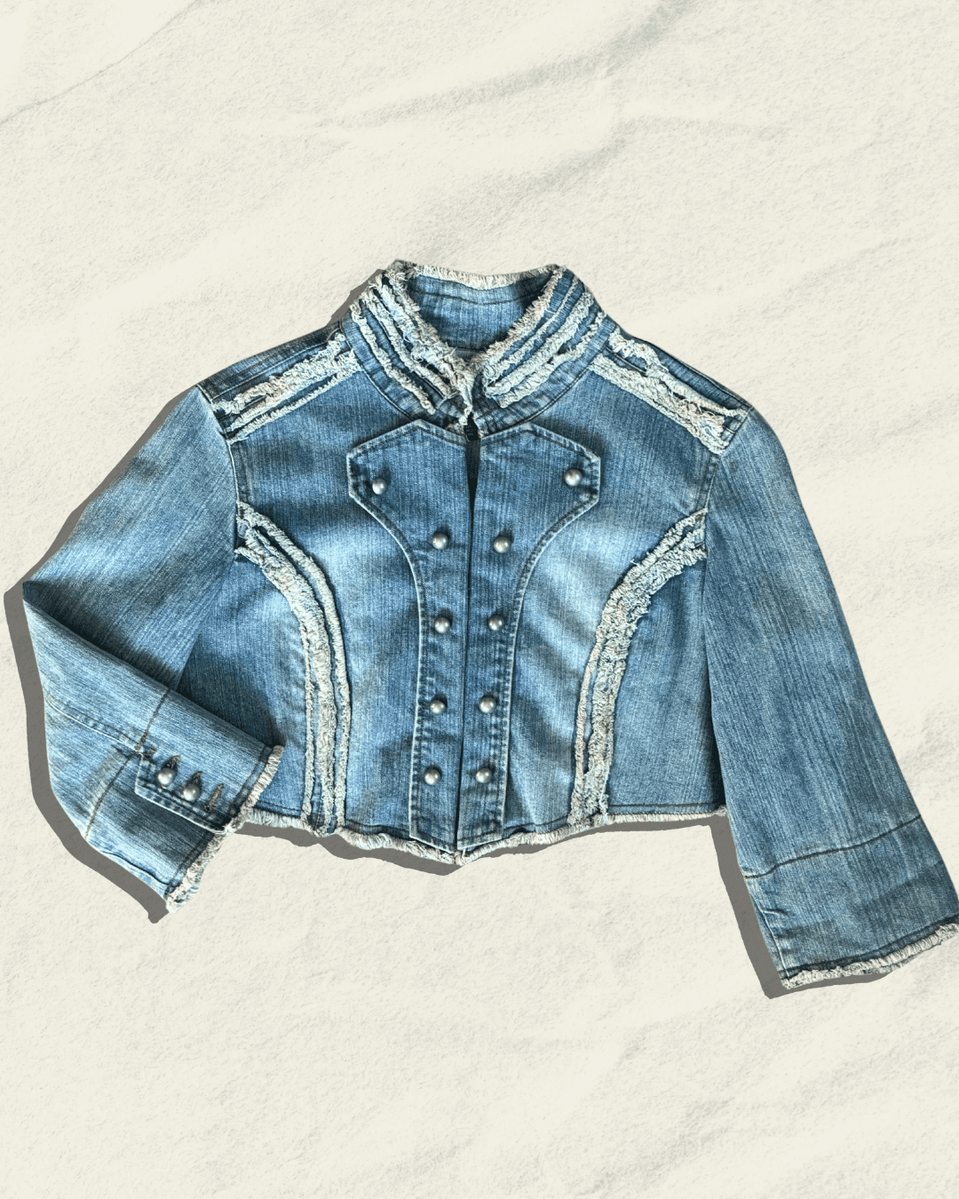 Helium Cropped Military Jacket, Early 2000s / Y2K, Statement Pieces — image 8