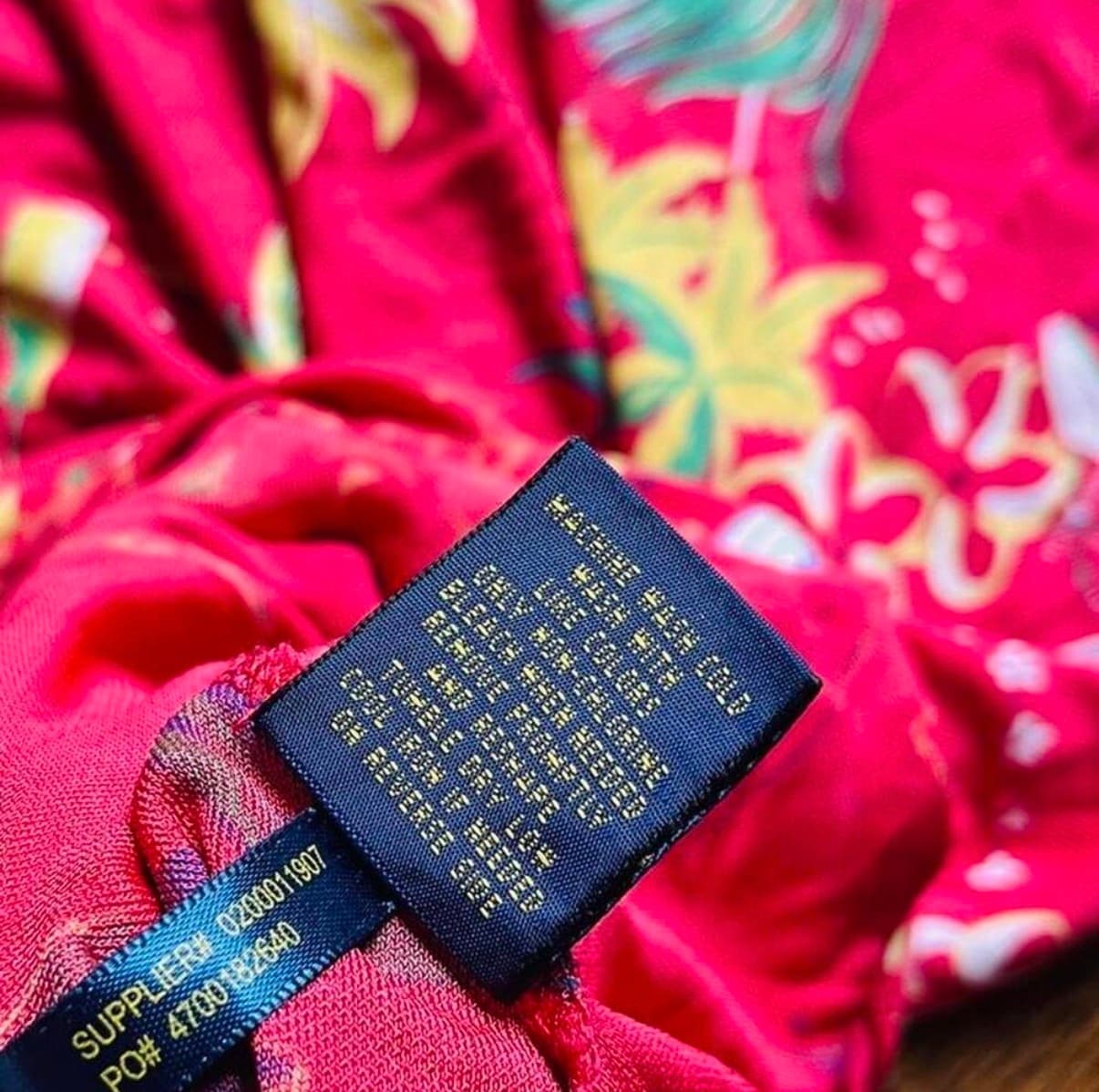 Vintage Polo Ralph Lauren Hawaiian Print Dress — image 4