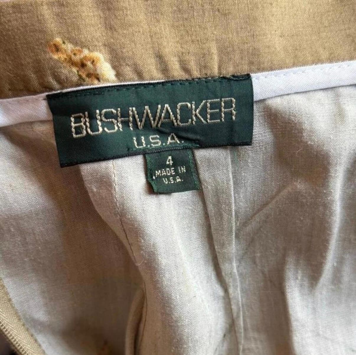 Vintage Bushwacker USA 2-Piece Rayon-Linen Set — image 3