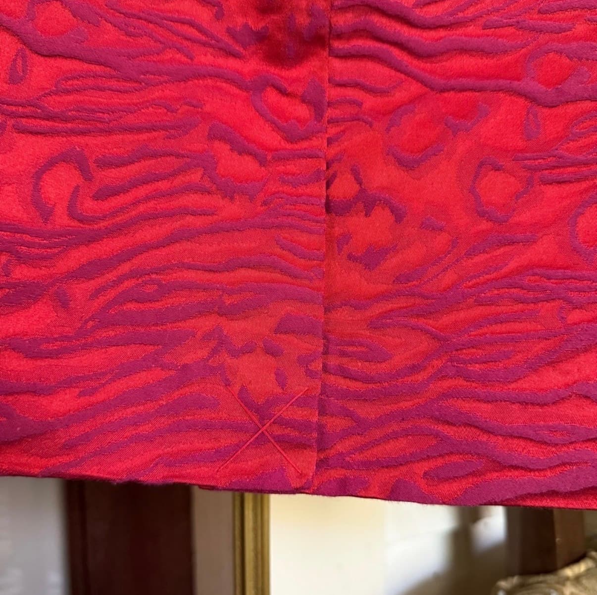 The Limited 2002 Red & Purple Pencil Skirt — image 4