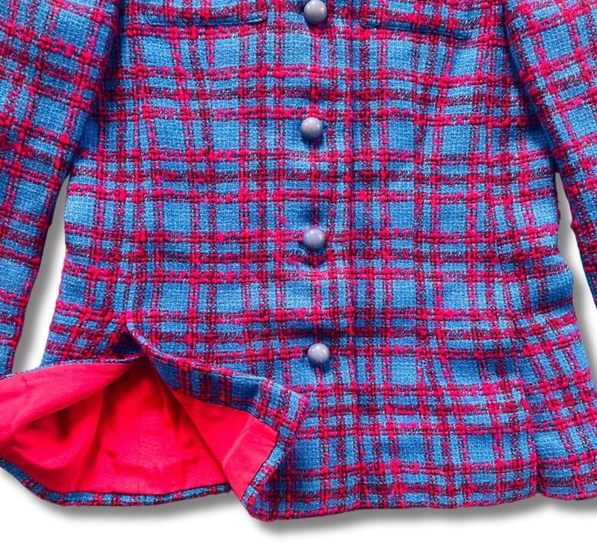 Davidow Vintage 1960s Bouclé Jacket — Licensed Chanel Copy, Virgin Wool, MM Cohn Little Rock, S/M — image 3