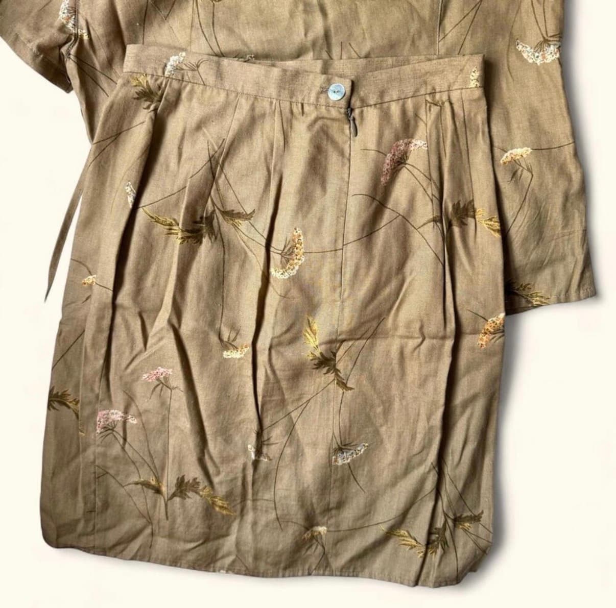 Vintage Bushwacker USA 2-Piece Rayon-Linen Set — image 2