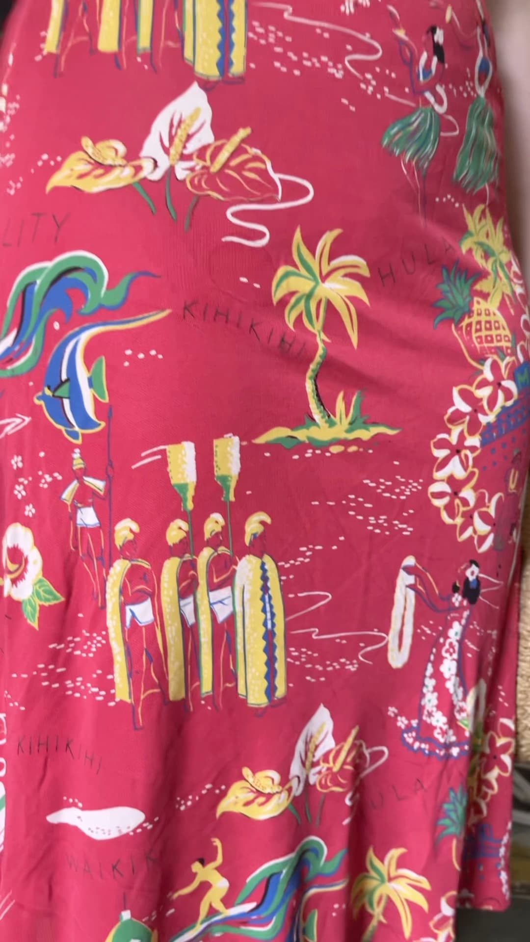 Vintage Polo Ralph Lauren Hawaiian Print Dress — image 6